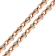 Мужская цепь в комбинированном золоте 038615 детальное изображение ювелирного изделия Золотые цепочки мужские